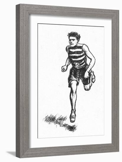 Athletics: Runner, c1900-null-Framed Giclee Print