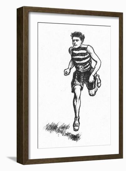 Athletics: Runner, c1900-null-Framed Giclee Print