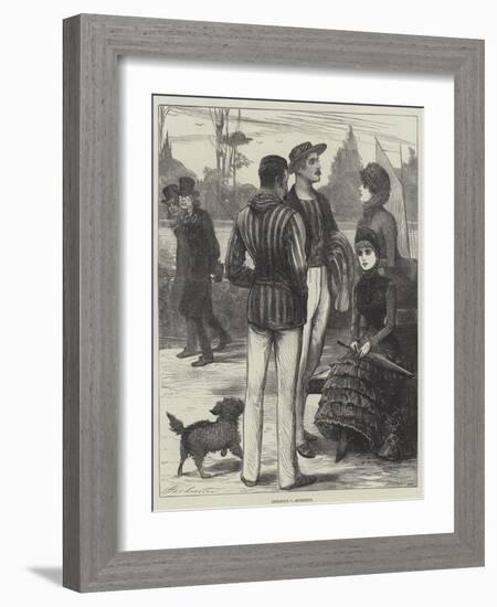 Athletics V Aesthetics-Henry Stephen Ludlow-Framed Giclee Print