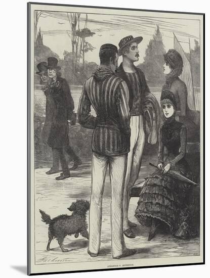 Athletics V Aesthetics-Henry Stephen Ludlow-Mounted Giclee Print