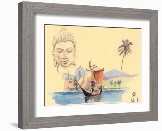 Atisha-Marc Lacaze-Framed Art Print