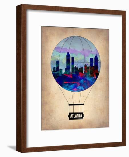 Atlanta Air Balloon-NaxArt-Framed Art Print