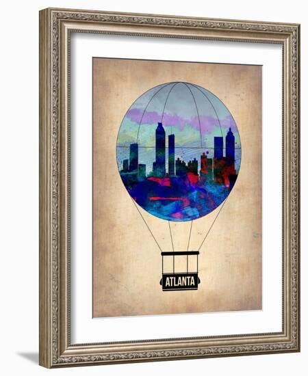 Atlanta Air Balloon-NaxArt-Framed Art Print