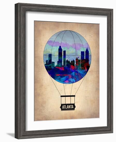 Atlanta Air Balloon-NaxArt-Framed Art Print