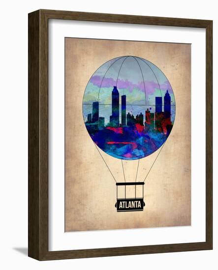 Atlanta Air Balloon-NaxArt-Framed Art Print