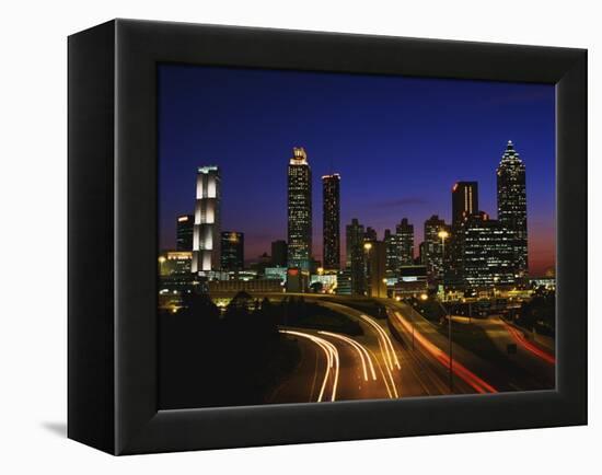 Atlanta at Dusk-James Randklev-Framed Premier Image Canvas