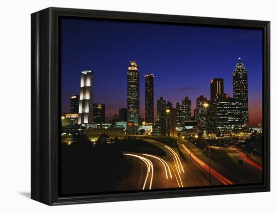 Atlanta at Dusk-James Randklev-Framed Premier Image Canvas