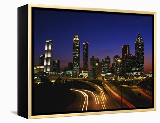 Atlanta at Dusk-James Randklev-Framed Premier Image Canvas