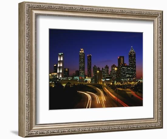 Atlanta at Dusk-James Randklev-Framed Photographic Print