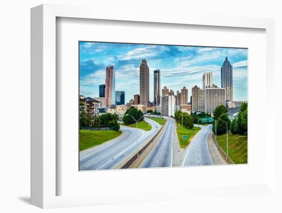 Atlanta Downtown Skyline-Rob Hainer-Framed Photographic Print