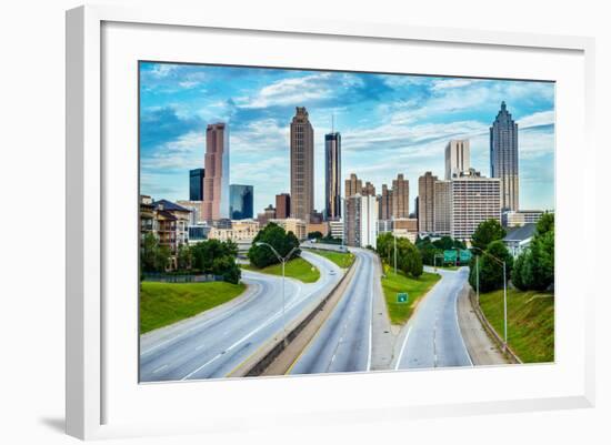 Atlanta Downtown Skyline-Rob Hainer-Framed Photographic Print