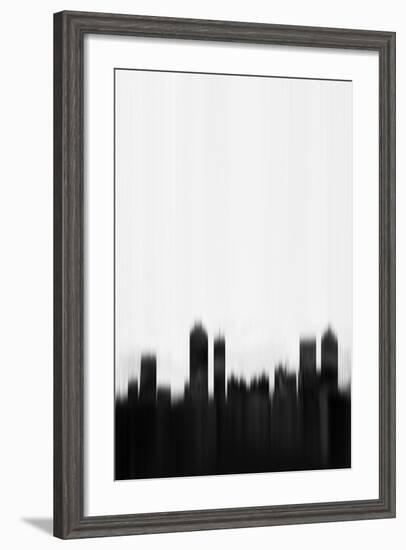 Atlanta Downtown-NaxArt-Framed Art Print