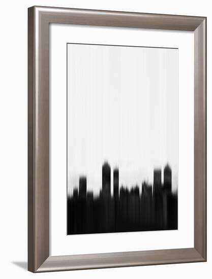 Atlanta Downtown-NaxArt-Framed Art Print