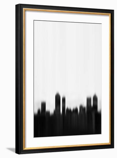 Atlanta Downtown-NaxArt-Framed Art Print