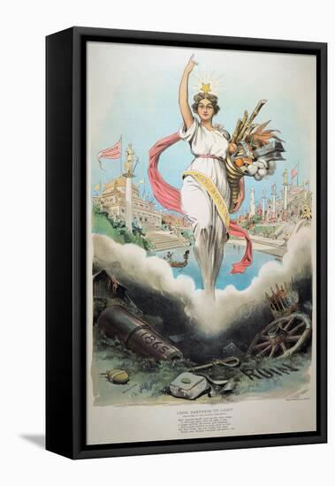 Atlanta Exposition, 1895-Grant Hamilton-Framed Premier Image Canvas