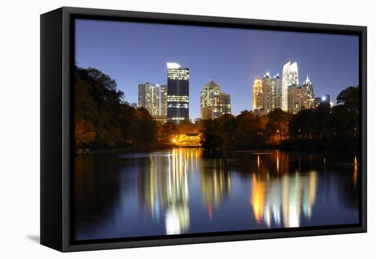 Atlanta from Piedmont Park-SeanPavonePhoto-Framed Premier Image Canvas