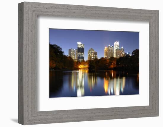 Atlanta from Piedmont Park-SeanPavonePhoto-Framed Photographic Print