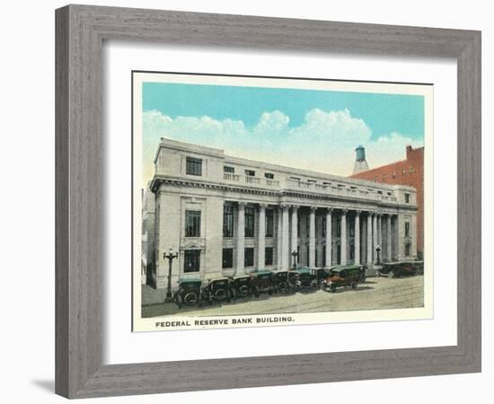 Atlanta, Georgia - Federal Reserve Bank Building Exterior-Lantern Press-Framed Art Print