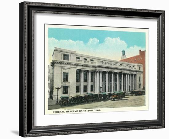 Atlanta, Georgia - Federal Reserve Bank Building Exterior-Lantern Press-Framed Art Print