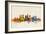 Atlanta Georgia Skyline-Michael Tompsett-Framed Art Print