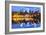 Atlanta, Georgia, USA Downtown City Skyline at Piedmont Park's Lake Meer-Sean Pavone-Framed Photographic Print