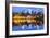 Atlanta, Georgia, USA Downtown City Skyline at Piedmont Park's Lake Meer-Sean Pavone-Framed Photographic Print