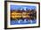 Atlanta, Georgia, USA Downtown City Skyline at Piedmont Park's Lake Meer-Sean Pavone-Framed Photographic Print