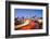 Atlanta, Georgia, USA Downtown City Skyline over the Interstate Highway.-SeanPavonePhoto-Framed Photographic Print