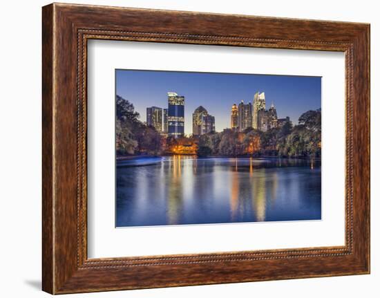 Atlanta, Georgia, USA Midtown Skyline from Piedmont Park.-SeanPavonePhoto-Framed Photographic Print