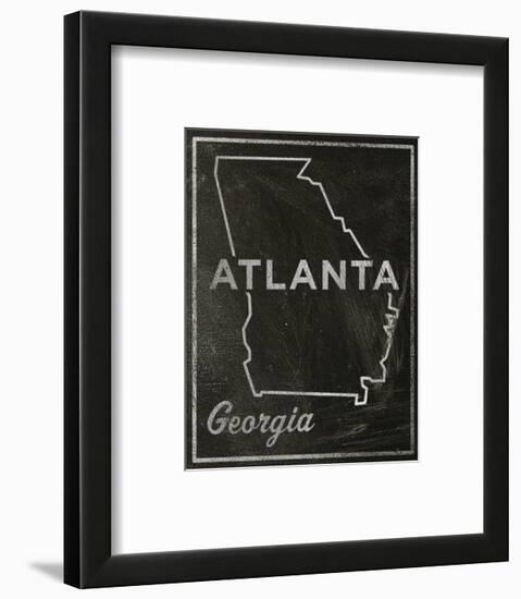 Atlanta, Georgia-John Golden-Framed Art Print