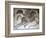 Atlanta on Horseback, Carthage Mosaic, c3rd century-Unknown-Framed Giclee Print