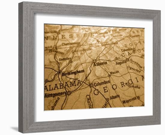 Atlanta-sean gladwell-Framed Art Print