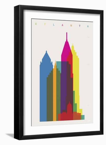 Atlanta-Yoni Alter-Framed Giclee Print