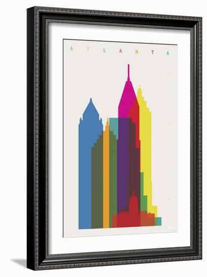 Atlanta-Yoni Alter-Framed Giclee Print