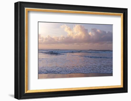 Atlantic at Sunset, Normandy-Caroyl La Barge-Framed Photographic Print