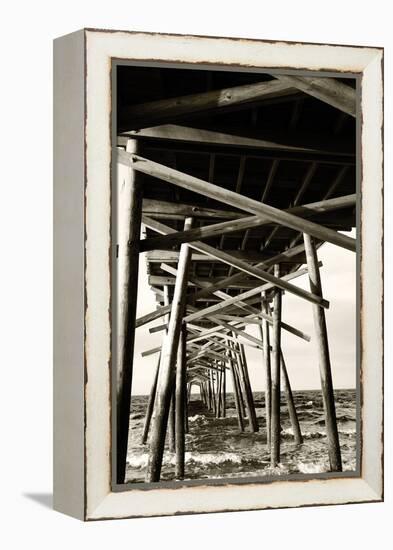 Atlantic Beach Pier 2-Alan Hausenflock-Framed Premier Image Canvas