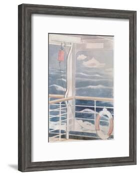 'Atlantic', c20th century (1932)-Paul Nash-Framed Art Print