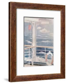 'Atlantic', c20th century (1932)-Paul Nash-Framed Art Print