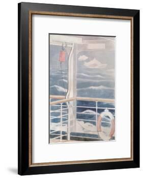 'Atlantic', c20th century (1932)-Paul Nash-Framed Art Print