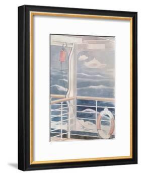 'Atlantic', c20th century (1932)-Paul Nash-Framed Art Print