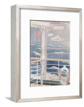 'Atlantic', c20th century (1932)-Paul Nash-Framed Art Print