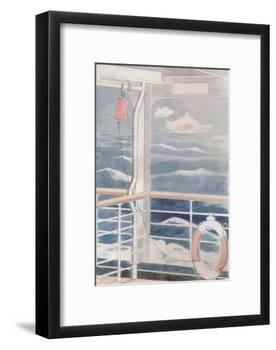 'Atlantic', c20th century (1932)-Paul Nash-Framed Art Print