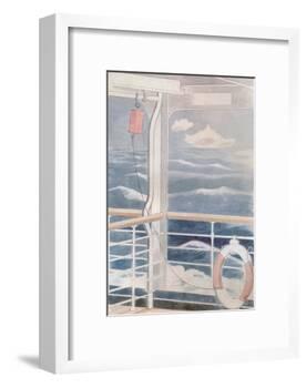 'Atlantic', c20th century (1932)-Paul Nash-Framed Art Print