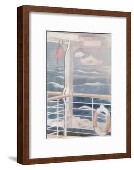 'Atlantic', c20th century (1932)-Paul Nash-Framed Art Print