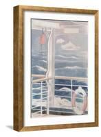 'Atlantic', c20th century (1932)-Paul Nash-Framed Giclee Print
