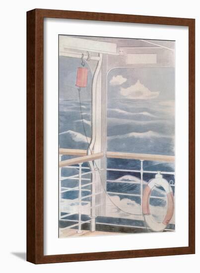 'Atlantic', c20th century (1932)-Paul Nash-Framed Giclee Print