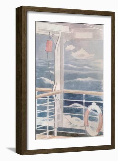 'Atlantic', c20th century (1932)-Paul Nash-Framed Giclee Print