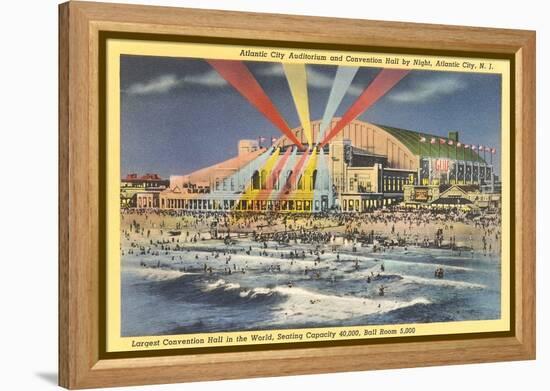 Atlantic City Auditorium-null-Framed Stretched Canvas