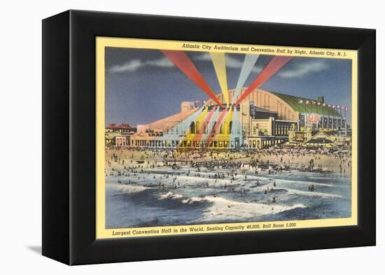 Atlantic City Auditorium-null-Framed Stretched Canvas