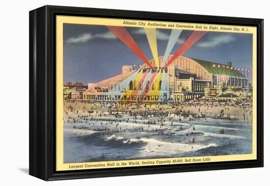 Atlantic City Auditorium-null-Framed Stretched Canvas